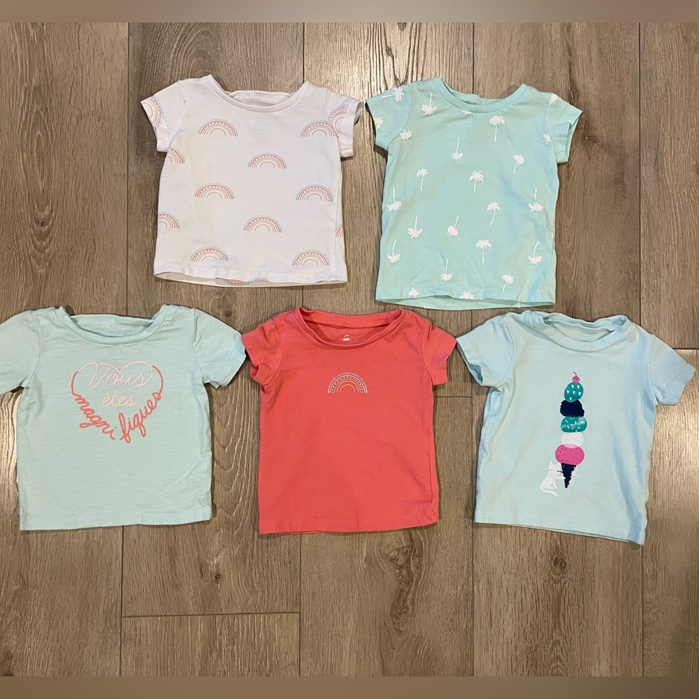 5 baby t-sirts